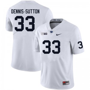 Dani Dennis-Sutton PSU College Football #33 NCAA Men Jersey - White