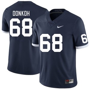 Anthony Donkoh PSU Lions #68 Men University College Football Jersey - Retro
