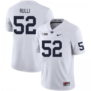 Dominic Rulli Penn State Lions College Football Mens 2024 #52 Jersey - White