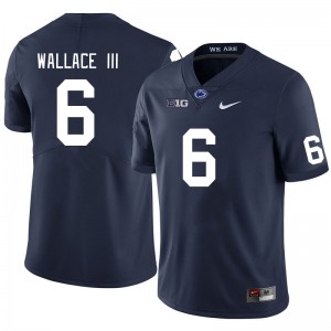 Harrison Wallace III PSU Nittany Lions Men #6 2024-25 College Football Jersey - Navy