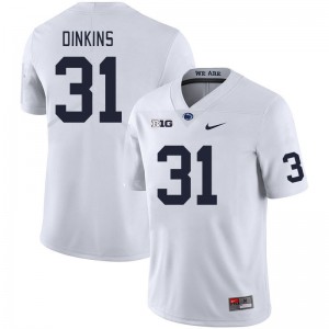 Kolin Dinkins Lions Replica College Football Men's #31 Jersey - White