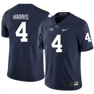 A.J. Harris Nittany Lions College Football Men's 2024-25 #4 Jersey - Navy