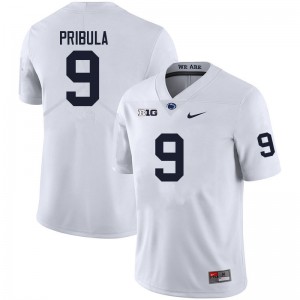 Beau Pribula Penn State Lions Official Mens #9 College Football Jersey - White