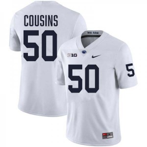 Cooper Cousins Penn State #50 Men College Football Stitched Jersey - White
