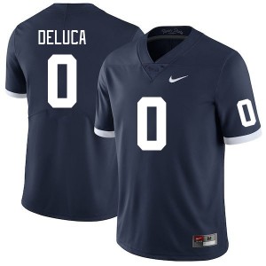 Dominic DeLuca PSU Nittany Lions 2024-25 #0 College Football Men's Jersey - Retro