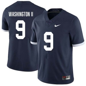 Elliot Washington II Penn State College Football #9 Stitched Mens Jersey - Retro Navy