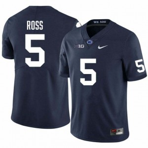 Devonte Ross PSU Lions College Football Stitched #5 Men Jersey - Navy