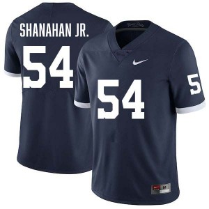 TJ Shanahan Jr. PSU Lions Stitched College Football #54 Men Jersey - Retro Navy