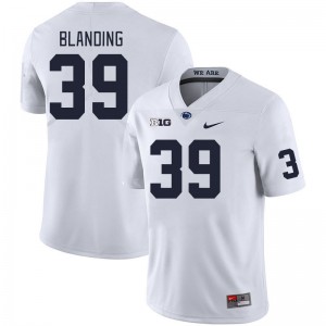 Ty Blanding Lions #39 2024-25 Men College Football Jersey - White