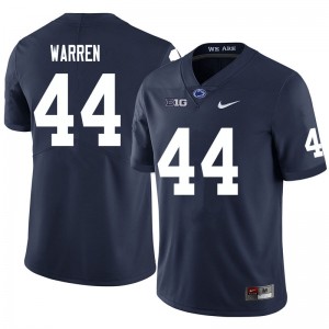 Tyler Warren PSU Stitched #44 College Football Men's Jersey - Navy