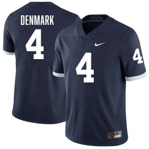 Tyseer Denmark Penn State Men's #4 Stitched College Football Jersey - Retro Navy