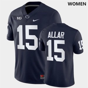 Drew Allar Penn State Nittany Lions Womens Football #15 Jersey - Navy