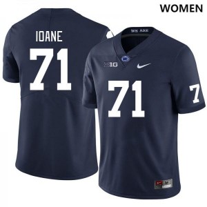 Olaivavega Ioane Lions Stitched #71 Womens College Football Jersey - Navy