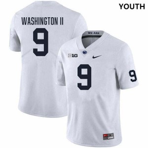 Elliot Washington II Penn State Youth College Football #9 Stitched Jersey - White