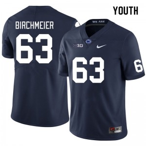 Alex Birchmeier PSU Nittany Lions Youth College Football #63 Official Jersey - Navy