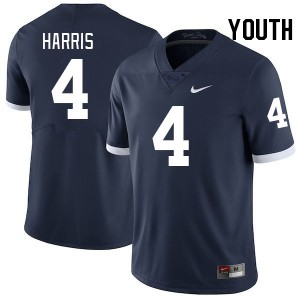 A.J. Harris Lions #4 Youth NCAA College Football Jersey - Retro