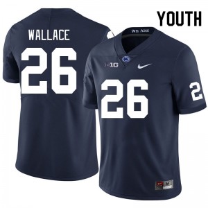 Cam Wallace PSU Lions College Football Youth NCAA #26 Jersey - Navy