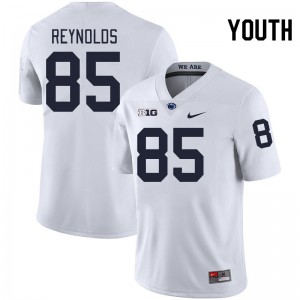 Luke Reynolds PSU Nittany Lions Youth #85 College Football Stitched Jersey - White
