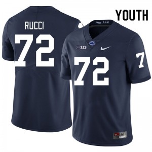 Nolan Rucci Penn State Lions College Football Youth University #72 Jersey - Navy