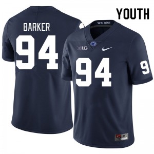 Ryan Barker PSU #94 Youth College Football Limited Jersey - Navy