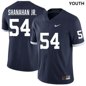 TJ Shanahan Jr. PSU Nittany Lions Stitched #54 Youth College Football Jersey - Retro Navy