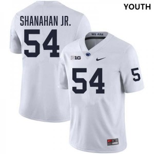 TJ Shanahan Jr. Penn State Lions College Football Stitched #54 Youth Jersey - White