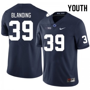 Ty Blanding Penn State Lions Alumni College Football Youth #39 Jersey - Navy