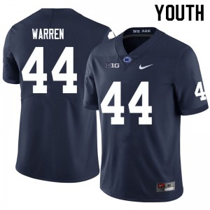 Tyler Warren PSU Nittany Lions Youth College Football 2024 #44 Jersey - Navy