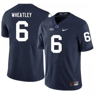Zakee Wheatley Penn State Nittany Lions College Football Replica Men's #6 Jersey - Navy