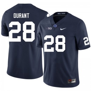 Zane Durant Nittany Lions Men's College Football Stitched #28 Jersey - Navy