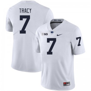 Zion Tracy Penn State #7 Mens 2024-25 College Football Jersey - White