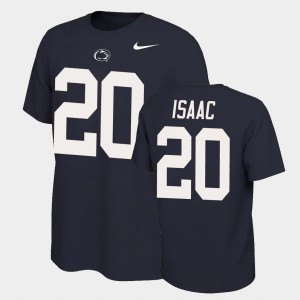 Adisa Isaac PSU Lions Name and Number Name & Number Retro Mens #20 T-Shirt - Navy