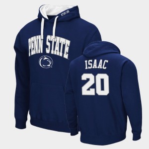 Adisa Isaac Lions Pullover Arch & Logo 2.0 #20 Men Hoodie - Navy
