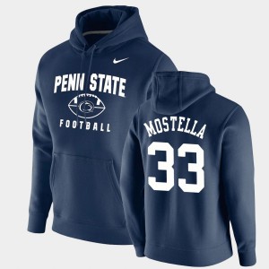 Bryce Mostella Penn State Football Pullover #33 Oopty Oop Mens Hoodie - Navy