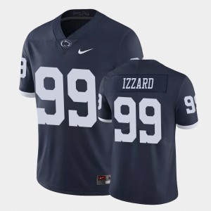 Coziah Izzard Nittany Lions Men's #99 College Football Limited Jersey - Navy