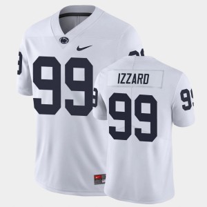 Coziah Izzard PSU Lions #99 College Football Men Limited Jersey - White