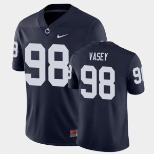 Dan Vasey Nittany Lions College Football Men Game #98 Jersey - Navy