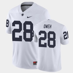 Jayson Oweh Penn State Lions College Football #28 Game Mens Jersey - White