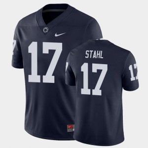 Mason Stahl Lions #17 Men's College Football Game Jersey - Navy