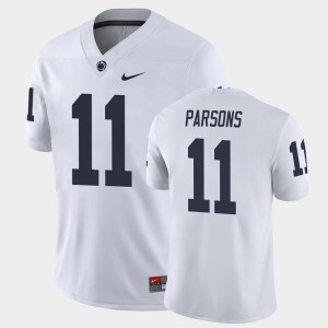 Micah Parsons Nittany Lions #11 Mens College Football Game Jersey - White