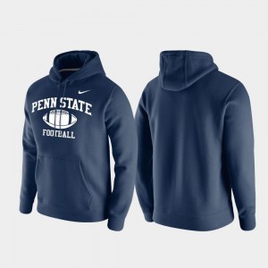 PSU Lions Club Fleece Men Retro Football Hoodie - Navy