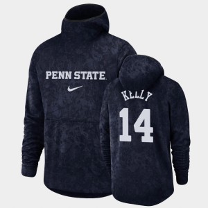 Patrick Kelly Nittany Lions Basketball Spotlight Men #14 Pullover Team Logo Hoodie - Navy