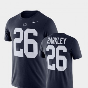 Saquon Barkley Penn State Nittany Lions Men's Name & Number College Football #26 T-Shirt - Navy