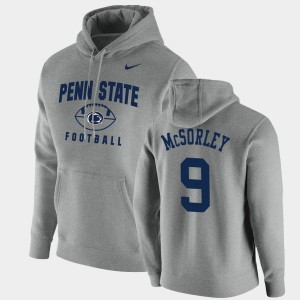 Trace McSorley Lions #9 Men Oopty Oop Football Pullover Hoodie - Gray