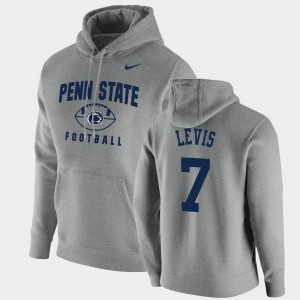 Will Levis PSU Nittany Lions Men Football Pullover Oopty Oop #7 Hoodie - Gray
