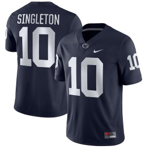 Nicholas Singleton PSU #10 Mens Football Jersey - Navy