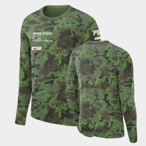 Penn State Military Long Sleeve Men T-Shirt - Camo