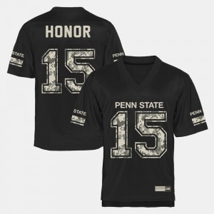 Penn State Nittany Lions #15 Men's College Football Jersey - Black
