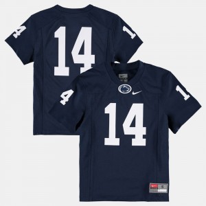 Penn State Nittany Lions Youth #14 College Football Jersey - Navy