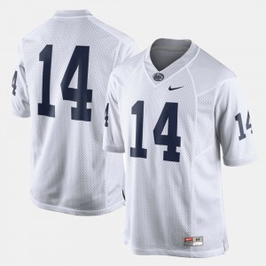 PSU #14 Mens College Football Jersey - White